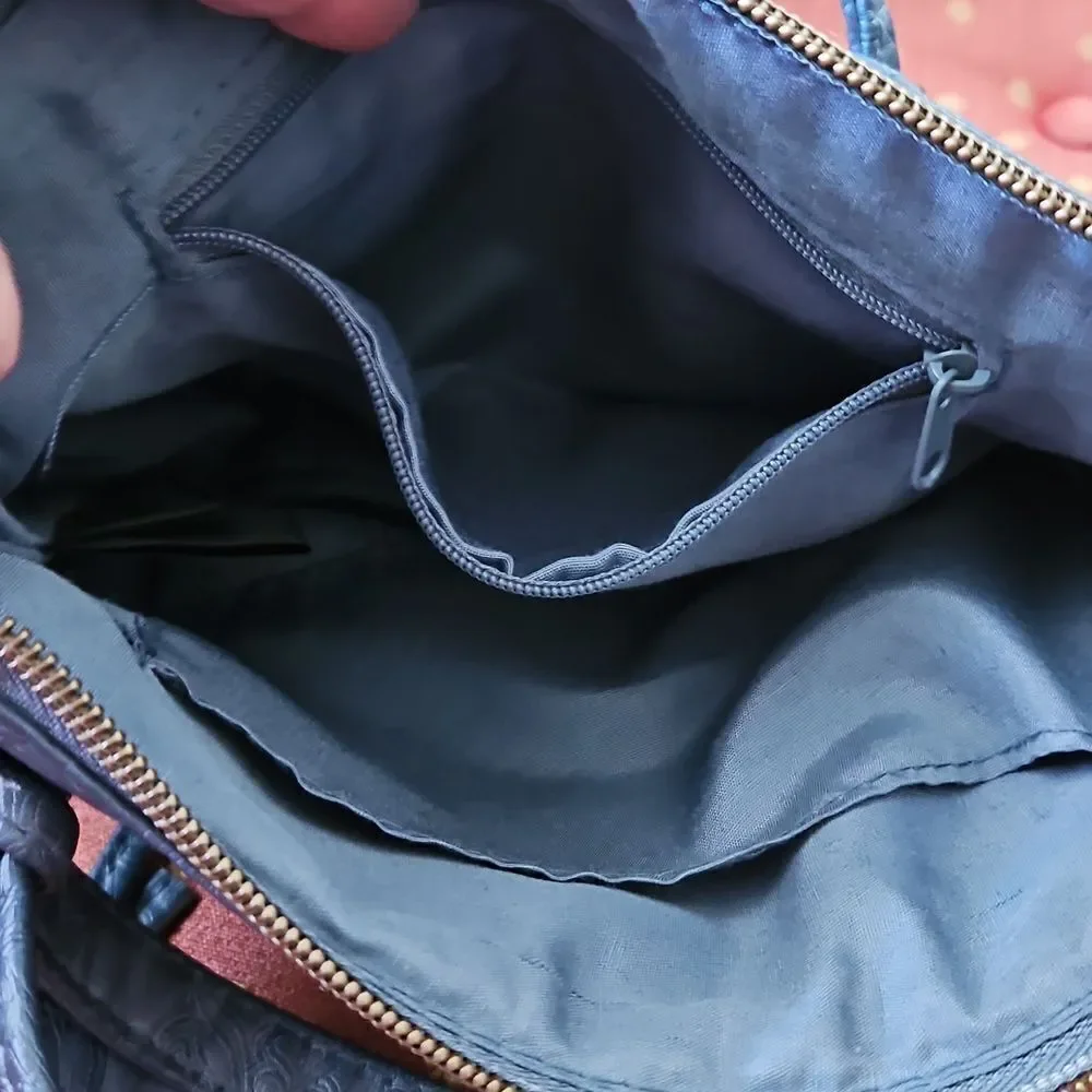 Stone Mountain Crossbody Bag with Textured Design
